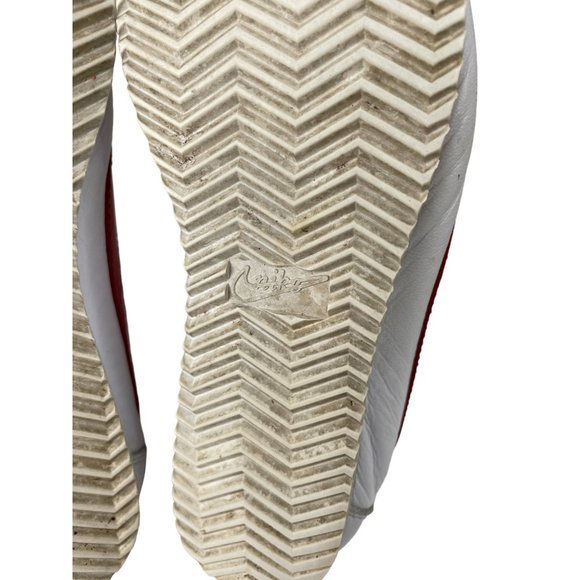 Nike Women's Cortez '72 Forrest Gump White/Red Running Shoes Sz 7.5 (847126-101) - Picture 7 of 8